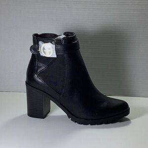 Giani Bernini Womens Gray Buckle Accent Round